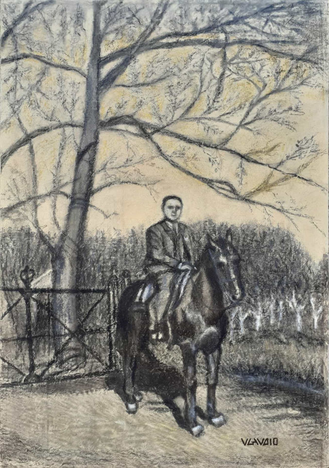 El gran jefe - Obra de Virginia Gaudio